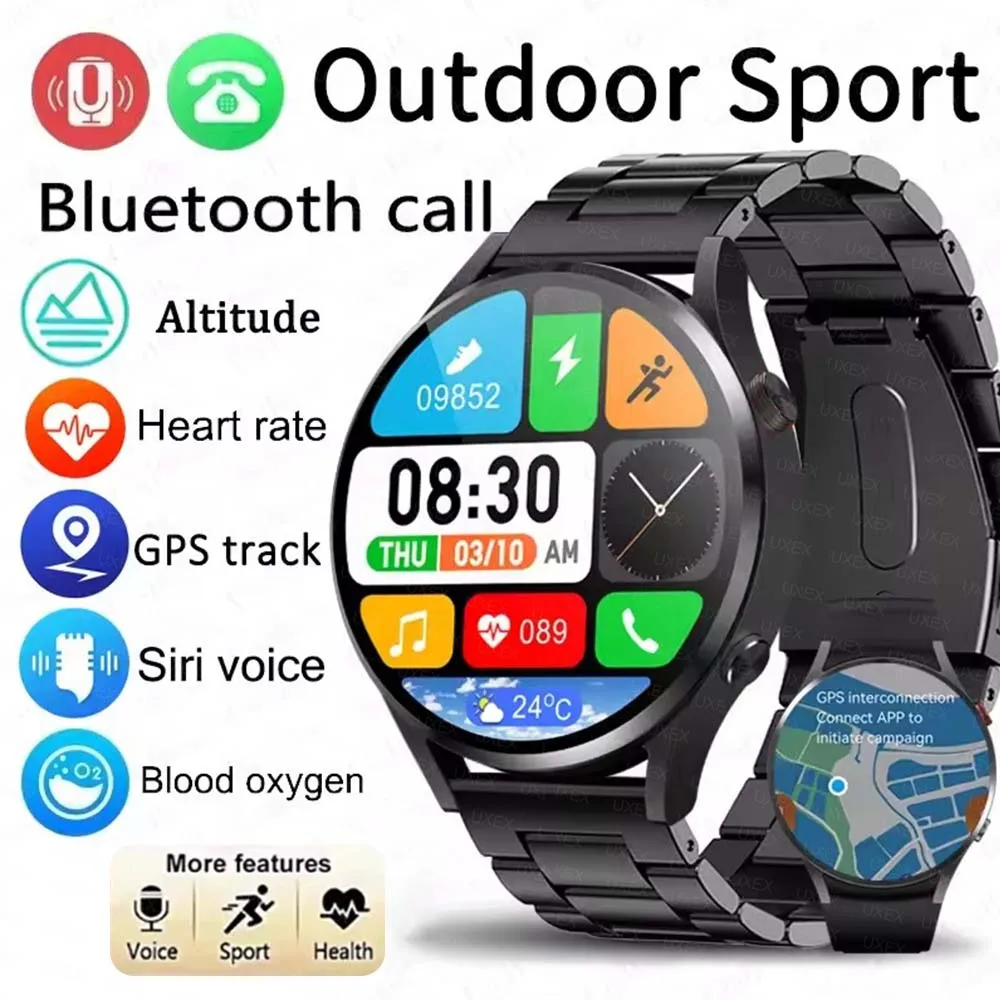 HD Bluetooth Call Smart Watch 1.53 Inch Men Laser Health Blood Pressure Fitnes Sports Watches Women Waterproof Smartwatch Plus
HD Bluetooth Call Smart Watch 1.53 Inch Men Laser Health Blood Pressure Fitnes Sports Watches Women Waterproof Smartwatch Plus