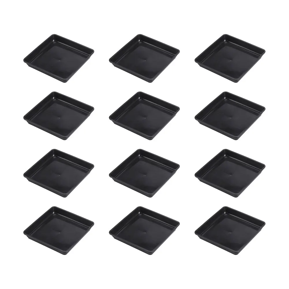 12 Pcs Flower Pot Bottom Mat Balcony Plastic Tray Stand for Plants Square Drip Saucer Saucers Ground
12 Pcs Flower Pot Bottom Mat Balcony Plastic Tray Stand for Plants Square Drip Saucer Saucers Ground