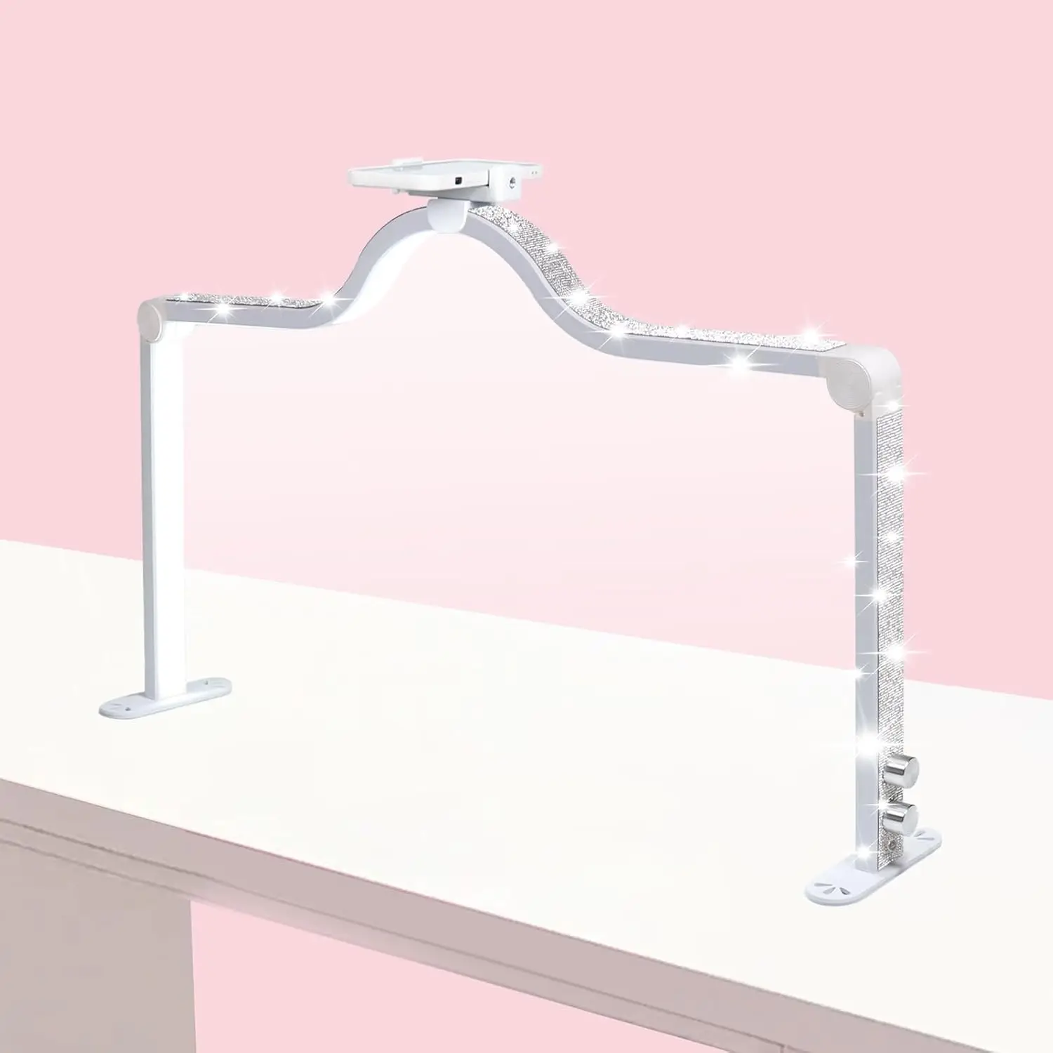 34-Inch Desk Nail Light with 3-Level Dimming, Adjustable Phone Holder, Eye Protection for Nail Technicians
34-Inch Desk Nail Light with 3-Level Dimming, Adjustable Phone Holder, Eye Protection for Nail Technicians
