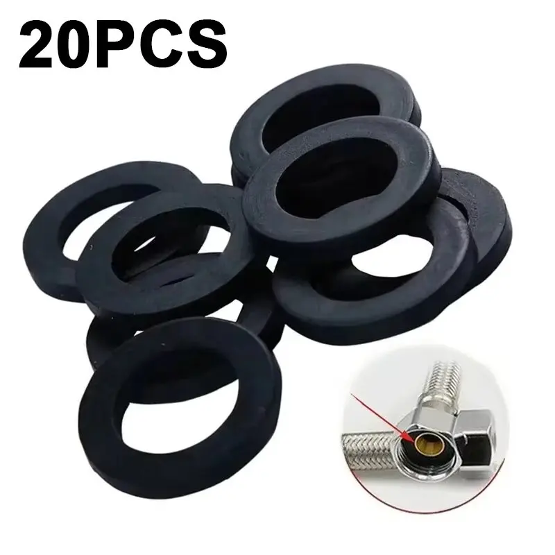 20Pcs Rubber Ring Flat Gasket Sealing Ring Flexible Pipe Bath Bathroom Shower Hose Washers Rubber Seals For Shower Head Hose
20Pcs Rubber Ring Flat Gasket Sealing Ring Flexible Pipe Bath Bathroom Shower Hose Washers Rubber Seals For Shower Head Hose