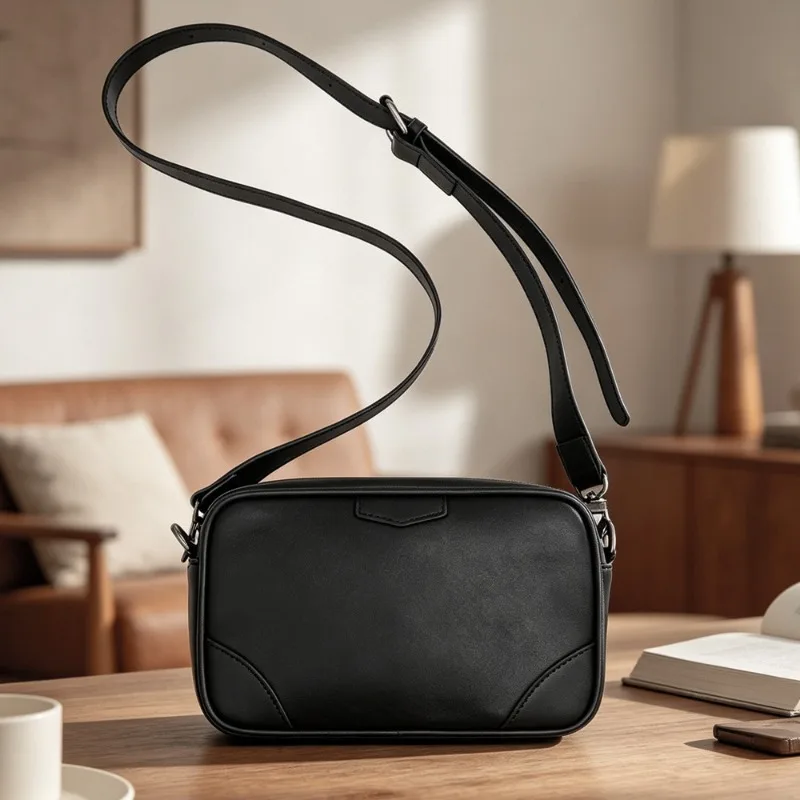 New Style Crossbody Bag Men Simple Design Men's Crossbody Bags Square Camera Handbag High Quality Leather Shoulder Bag Unisex
New Style Crossbody Bag Men Simple Design Men's Crossbody Bags Square Camera Handbag High Quality Leather Shoulder Bag Unisex