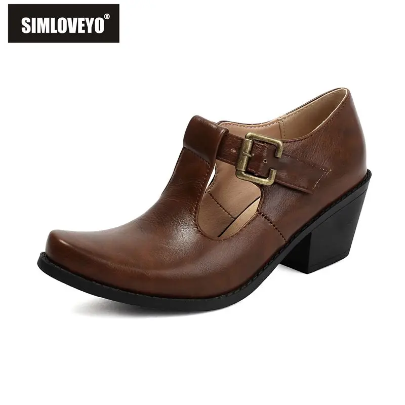 Женские туфли-лодочки SIMLVOEYO с квадратным носком, на толстом каблуке 6 см, с ремешком и пряжкой, большие размеры 43, 44, 45, повседневная офисная обувь для женщин
Женские туфли-лодочки SIMLVOEYO с квадратным носком, на толстом каблуке 6 см, с ремешком и пряжкой, большие размеры 43, 44, 45, повседневная офисная обувь для женщин