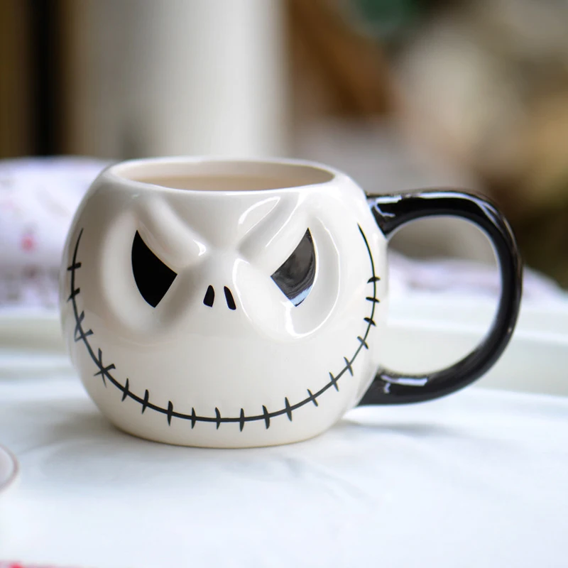 The Nightmare Before Christmas Jack Skellington Ceramic Cup Cartoon Sally Creative Coffee Mug Cute Breakfast Milk Cups Drinkware
The Nightmare Before Christmas Jack Skellington Ceramic Cup Cartoon Sally Creative Coffee Mug Cute Breakfast Milk Cups Drinkware