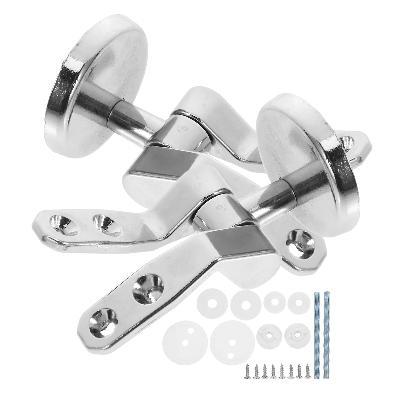 1 Set Zinc Alloy Toilet Seat Lid Hinges Replacement Soft Closing Hinge Brackets For Home Bathroom Universal Fit Durable Hardware
1 Set Zinc Alloy Toilet Seat Lid Hinges Replacement Soft Closing Hinge Brackets For Home Bathroom Universal Fit Durable Hardware