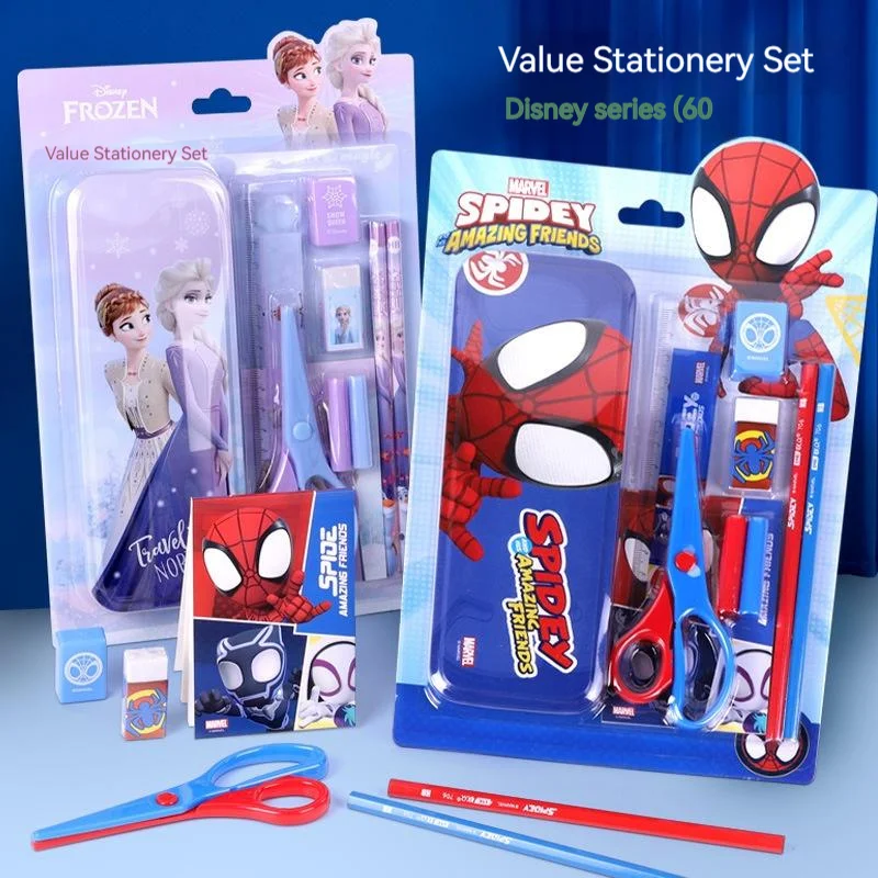 8pcs Disney Spiderman Sofia Stationery Set Mickey Minnie Pencil Eraser Pencil Case Scissors Student Learning Tool School Supplie
8pcs Disney Spiderman Sofia Stationery Set Mickey Minnie Pencil Eraser Pencil Case Scissors Student Learning Tool School Supplie