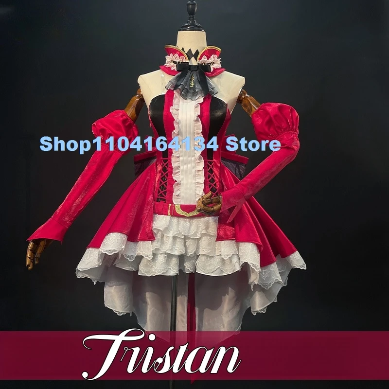 Tristan Cosplay Costume Fate/Grand Order Wig Red Hair Halloween Fancy Stage Performance Props Performance Red Dress
Tristan Cosplay Costume Fate/Grand Order Wig Red Hair Halloween Fancy Stage Performance Props Performance Red Dress