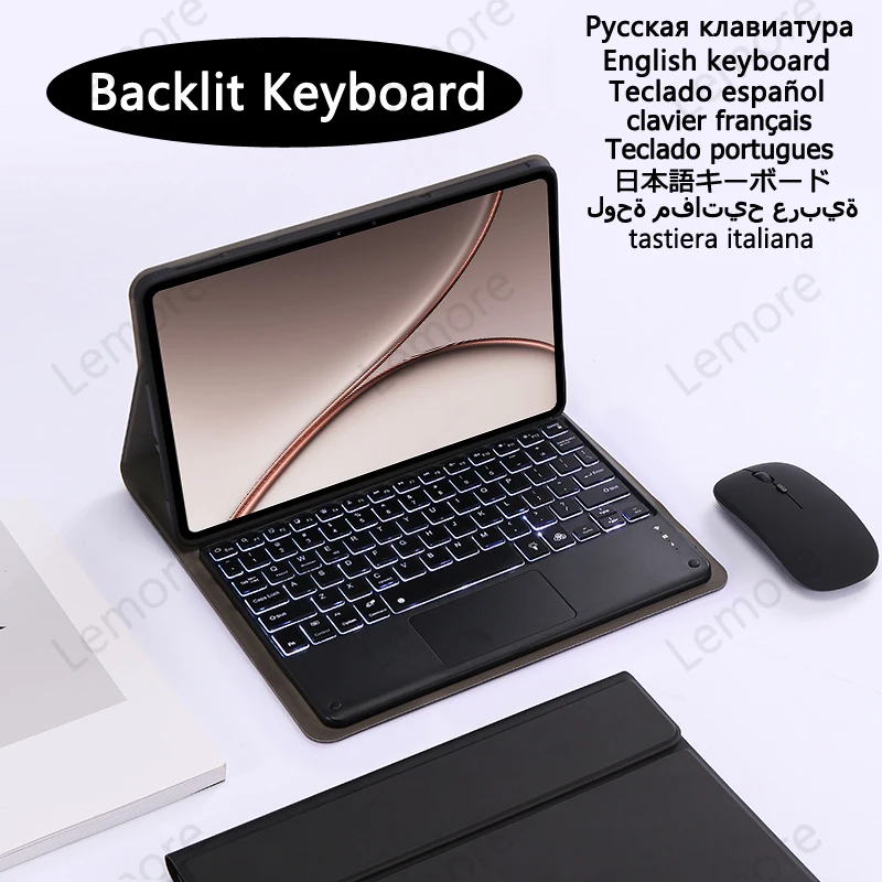 Backlit Keyboard with Trackpad for OnePlus Pad 4 13.2 inch OPD2514 Case with Keyboard Russian Spanish Arabic Japanese English
Backlit Keyboard with Trackpad for OnePlus Pad 4 13.2 inch OPD2514 Case with Keyboard Russian Spanish Arabic Japanese English