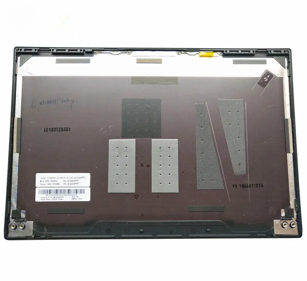 For Lenovo ThinkPad X1 Carbon 5th Gen LCD Rear Top Lid Back Cover Black 01LV476
For Lenovo ThinkPad X1 Carbon 5th Gen LCD Rear Top Lid Back Cover Black 01LV476