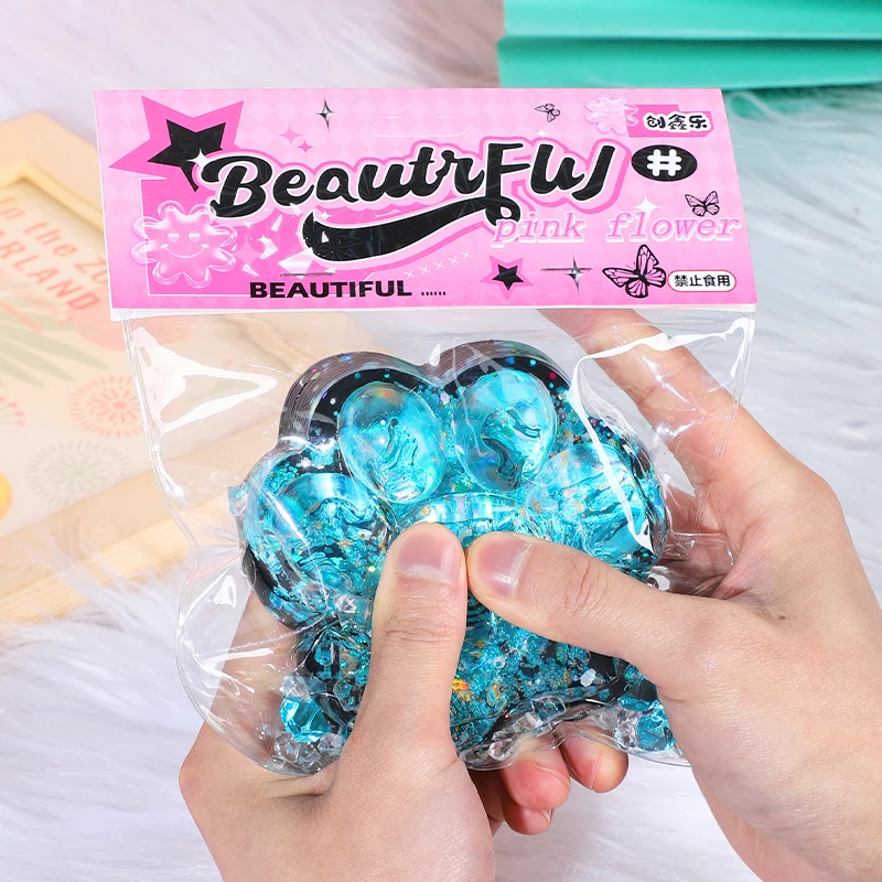 1Pc Kawaii Taba Mochi Cat Paw Squishies Soft Sticky Squeeze Fidget Toy Tactile Sensory Anti-Anxiety Stress Relief Vent Decompression Novelty Gift for ADHD Autism Kids Teens Adults Birthday Classroom Holiday Party Favors Goodie Bag Fillers
1Pc Kawaii Taba Mochi Cat Paw Squishies Soft Sticky Squeeze Fidget Toy Tactile Sensory Anti-Anxiety Stress Relief Vent Decompression Novelty Gift for ADHD Autism Kids Teens Adults Birthday Classroom Holiday Party Favors Goodie Bag Fillers