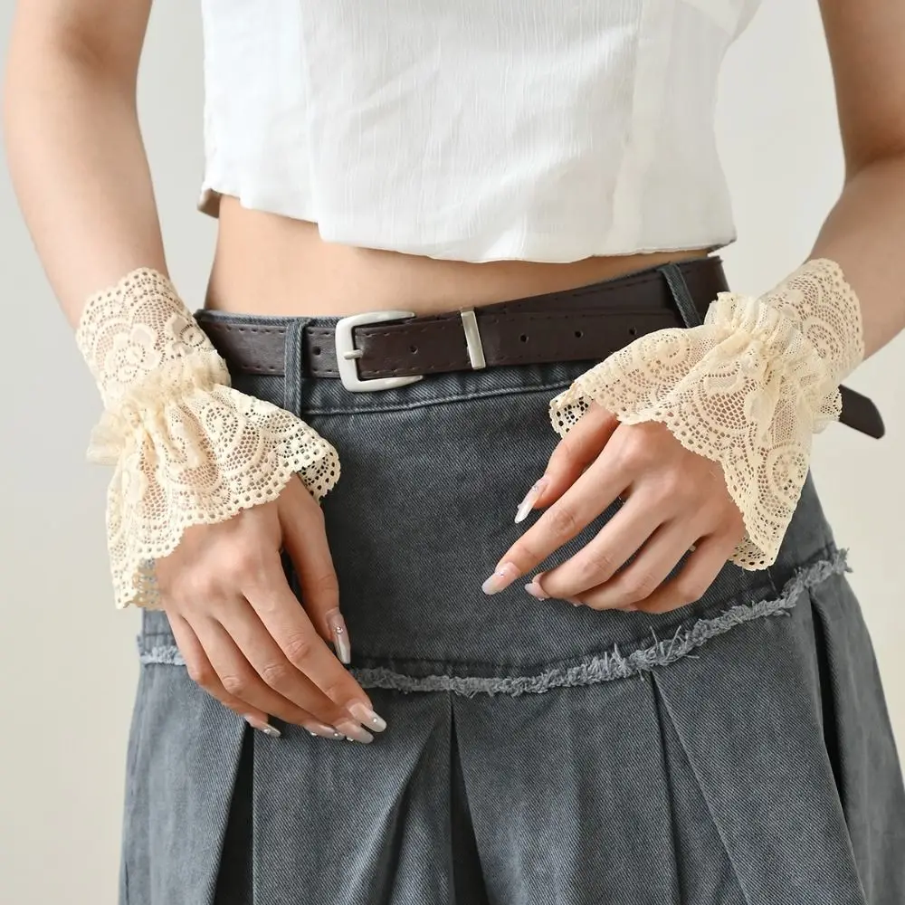 New Detachable Fake Cuff Hollow-out White Black Wrist Cuff False Sleeve Cuffs
New Detachable Fake Cuff Hollow-out White Black Wrist Cuff False Sleeve Cuffs