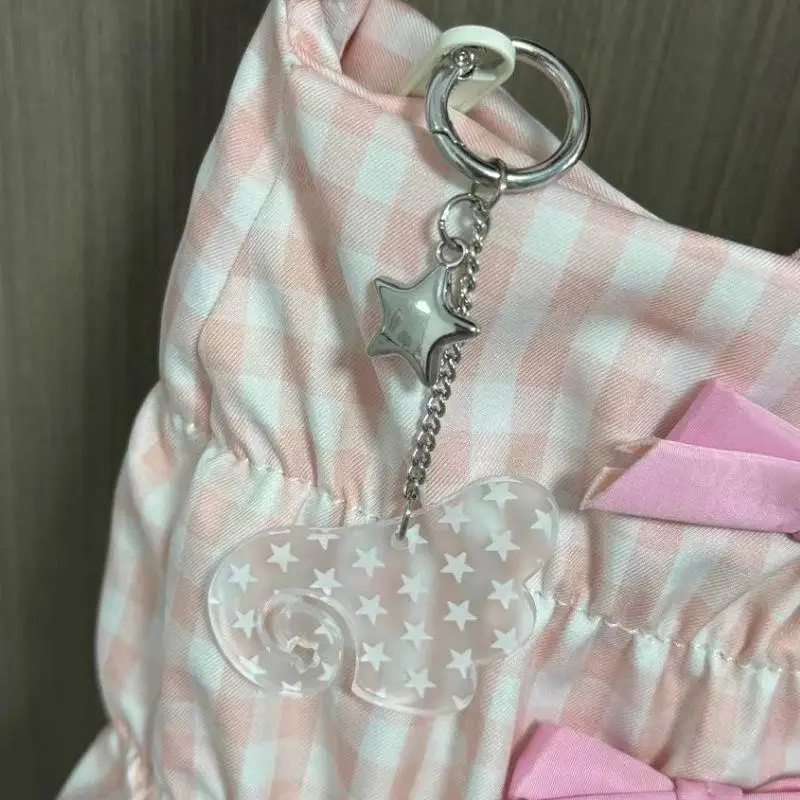 Korean Angel Wing Keychain Star Pendant Bag Decoration Cute Girl Star Shape Design Keyring Fashion Bag Decor Accessories
Korean Angel Wing Keychain Star Pendant Bag Decoration Cute Girl Star Shape Design Keyring Fashion Bag Decor Accessories