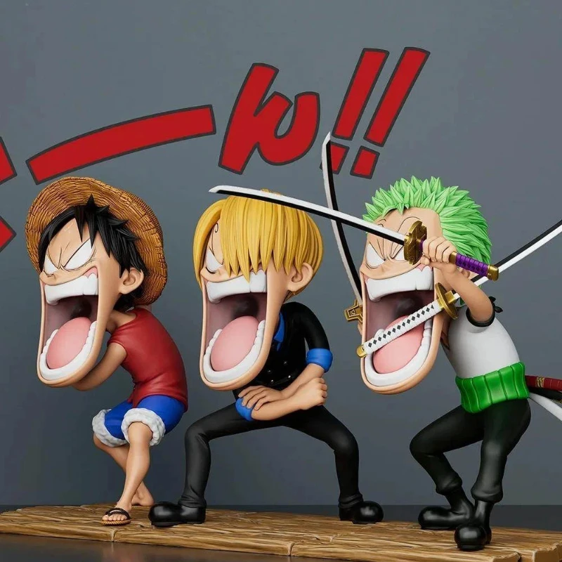 Anime One Piece Luffy Zoro Sanji Gk Figure Hungry Trio Collectible Statue Desktop Decor Birthday Graduation Gift For Men
Anime One Piece Luffy Zoro Sanji Gk Figure Hungry Trio Collectible Statue Desktop Decor Birthday Graduation Gift For Men