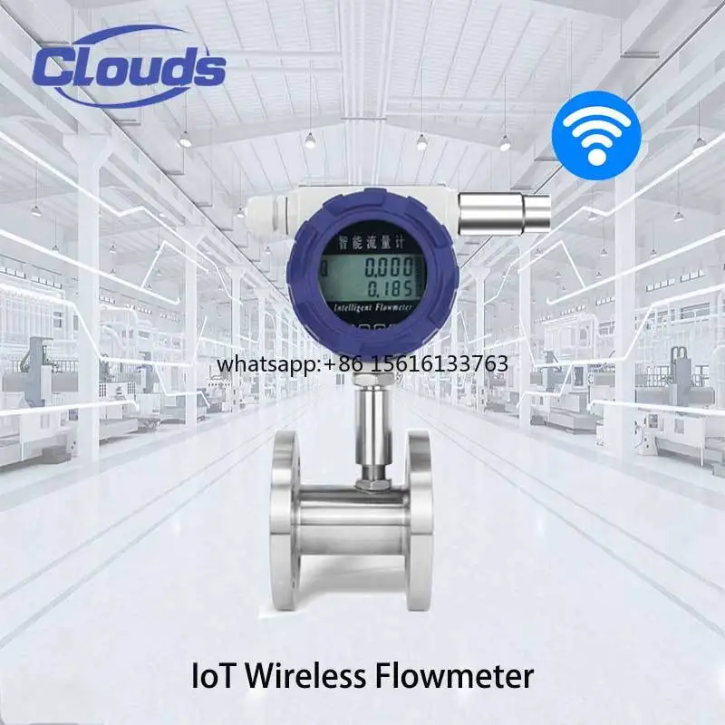 Clouds NB-IoT Wireless 2-Inch 316L Stainless Steel Turbine Flow Meter/Sensor/Gauge DN15 IP68 Waterproof WirelessHART Protocol
Clouds NB-IoT Wireless 2-Inch 316L Stainless Steel Turbine Flow Meter/Sensor/Gauge DN15 IP68 Waterproof WirelessHART Protocol