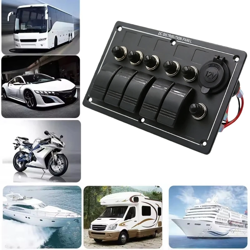 A2UC Universal 12V 24V Waterproof Control Panel 8 Position Featuring LED Lights
A2UC Universal 12V 24V Waterproof Control Panel 8 Position Featuring LED Lights
