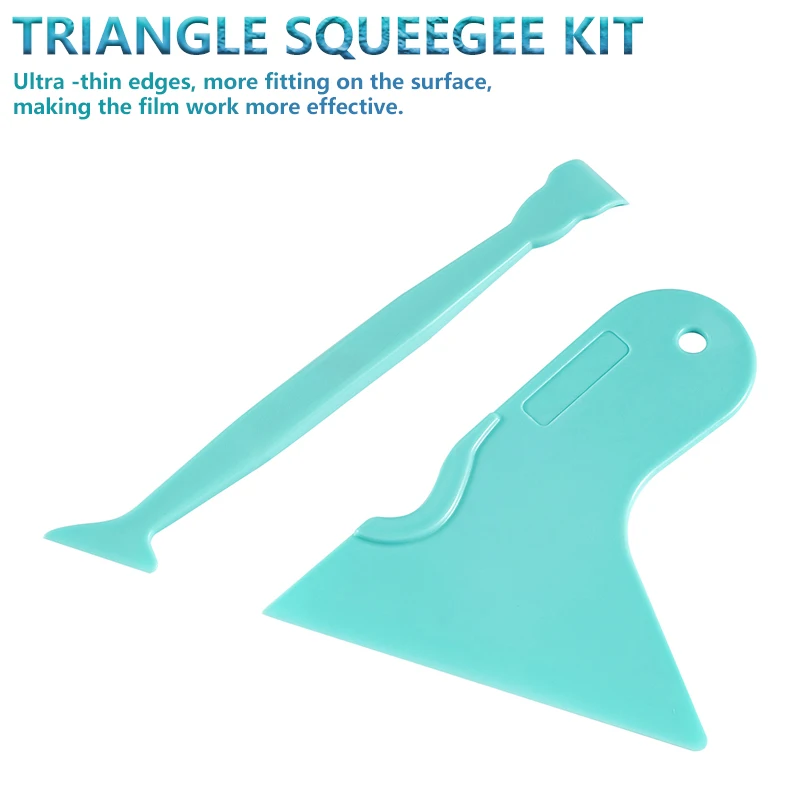 Micro Thin Edge Double End Triangle Squeegee Vinyl Wrap Edge Tucking Curves Slot Trim Tool For Car PPF Color Change Window Film
Micro Thin Edge Double End Triangle Squeegee Vinyl Wrap Edge Tucking Curves Slot Trim Tool For Car PPF Color Change Window Film