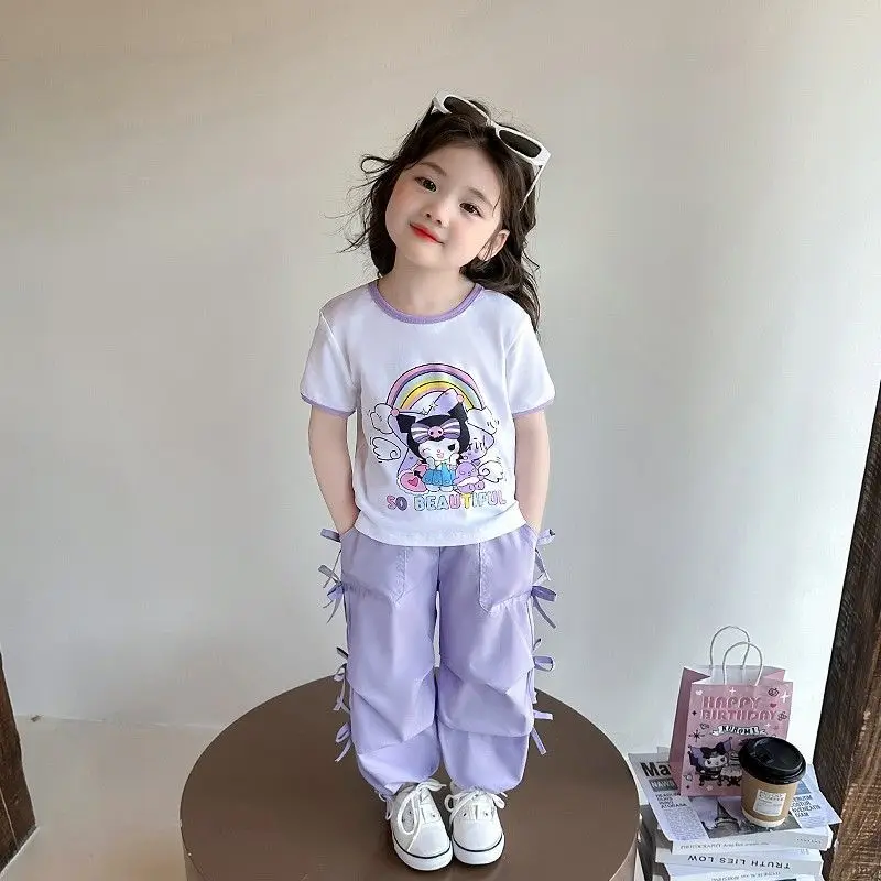 Girly Heart Kawaii Sanrio Ins Fashion Anime Short Sleeve Shirt Pants Set Cute Cartoon Foreign Leisure Two-piece Set Clothes Gift
Girly Heart Kawaii Sanrio Ins Fashion Anime Short Sleeve Shirt Pants Set Cute Cartoon Foreign Leisure Two-piece Set Clothes Gift