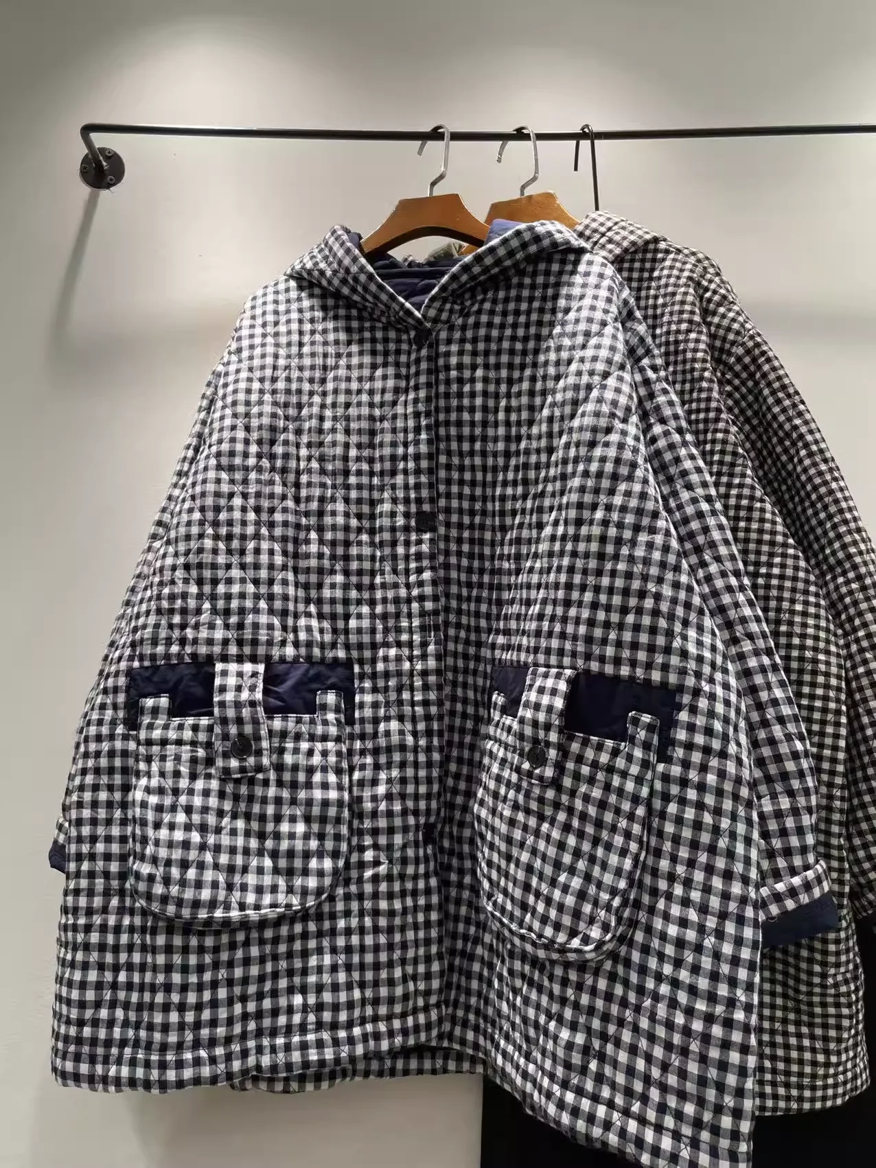 Бюст 138 см, женская одежда больших размеров, женская зимняя клетчатая куртка в японском стиле из 100% хлопка с подкладкой, клетчатая верхняя одежда
Бюст 138 см, женская одежда больших размеров, женская зимняя клетчатая куртка в японском стиле из 100% хлопка с подкладкой, клетчатая верхняя одежда