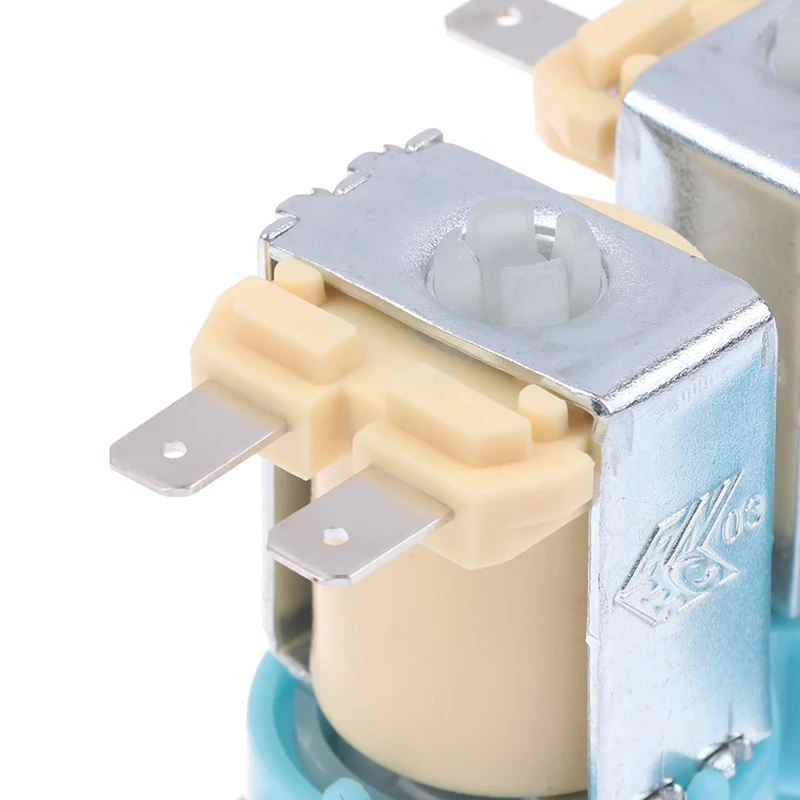 New 1Pc DC62-00266E DC62-00233D Water Inlet Solenoid Valve AC 220-240V For Washing Machine Double Head Water Inlet Valve
New 1Pc DC62-00266E DC62-00233D Water Inlet Solenoid Valve AC 220-240V For Washing Machine Double Head Water Inlet Valve