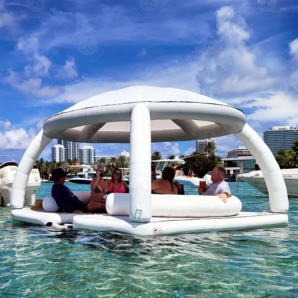 Summer Yacht Water Playing Inflatable Floating Island Partybana Inflatable Platform Island
Summer Yacht Water Playing Inflatable Floating Island Partybana Inflatable Platform Island