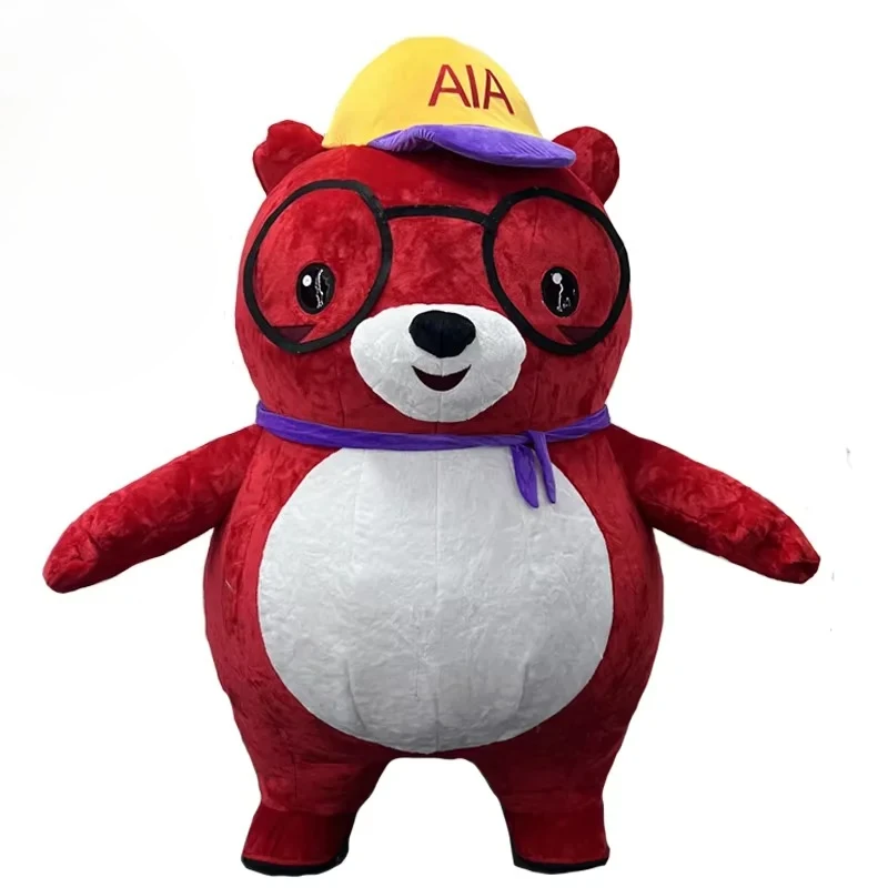 2m/2.6m Eyewear Red Bear Inflatable Costume Party Carnival Mascot Adult Character Cosplay Costume No Charger No Battery
2m/2.6m Eyewear Red Bear Inflatable Costume Party Carnival Mascot Adult Character Cosplay Costume No Charger No Battery
