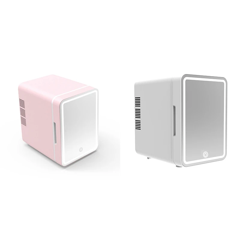 TKOH-6L Makeup Fridge With LED Light Mirror Mini Fridge For Bedroom Car Small Refrigerator For Cosmetics, Skin Care
TKOH-6L Makeup Fridge With LED Light Mirror Mini Fridge For Bedroom Car Small Refrigerator For Cosmetics, Skin Care