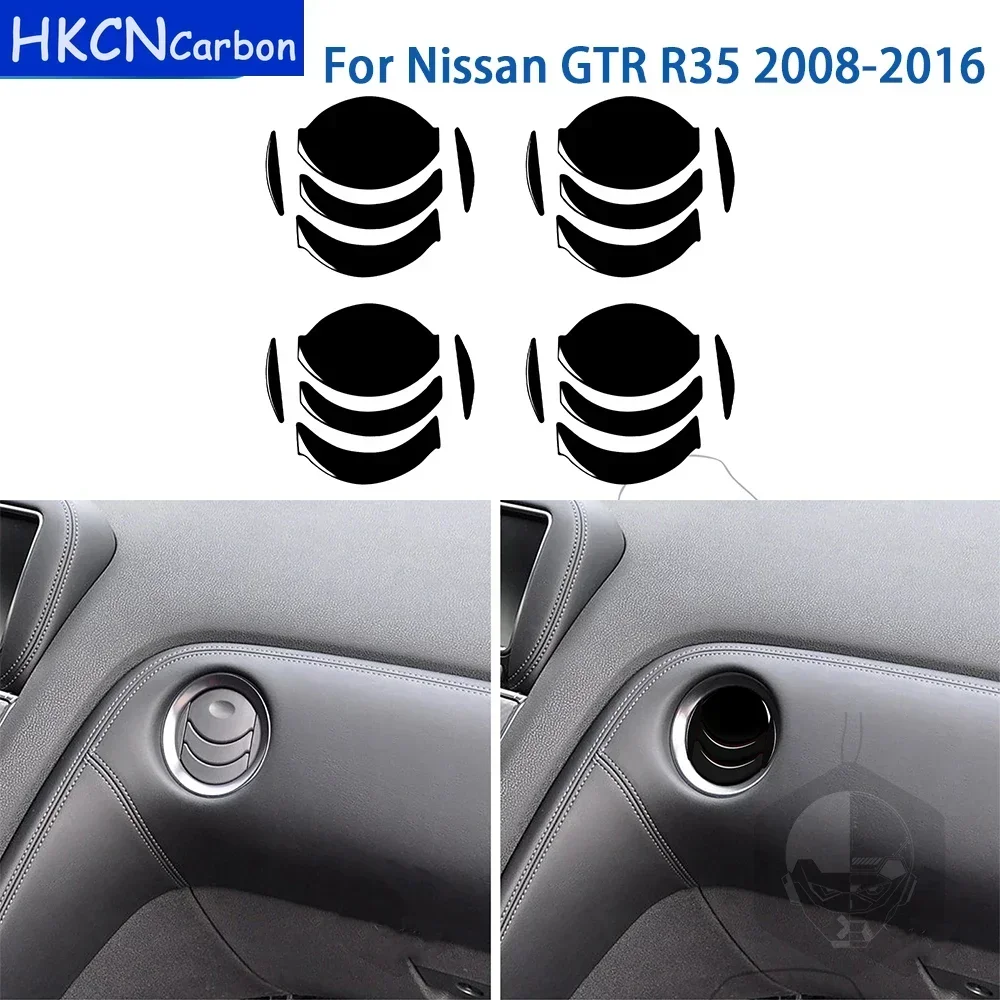 For Nissan GTR R35 2008 2009 2010 2011-2016 Accessories Car Interior Central Air Outlet Cover Trim Sticker Gloss Black Plastic
For Nissan GTR R35 2008 2009 2010 2011-2016 Accessories Car Interior Central Air Outlet Cover Trim Sticker Gloss Black Plastic