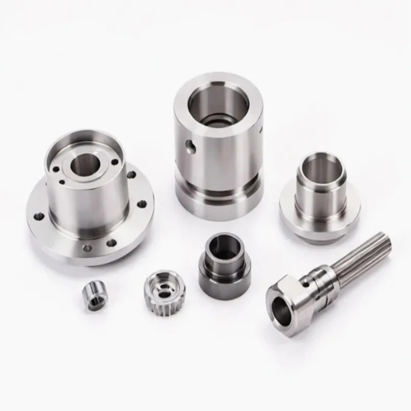 Custom CNC machined stainless steel bushings/flanges/gears for mechanical transmission system parts
Custom CNC machined stainless steel bushings/flanges/gears for mechanical transmission system parts