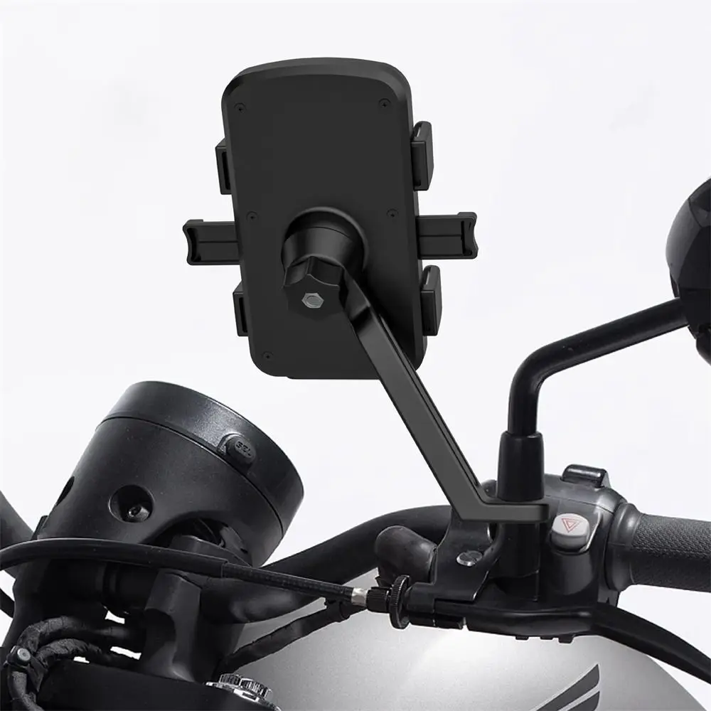 New Universal Mobile Phone Holder Black High Quality Phone Rack Mounting Clip for Motorcycle Rearview Mirror
New Universal Mobile Phone Holder Black High Quality Phone Rack Mounting Clip for Motorcycle Rearview Mirror