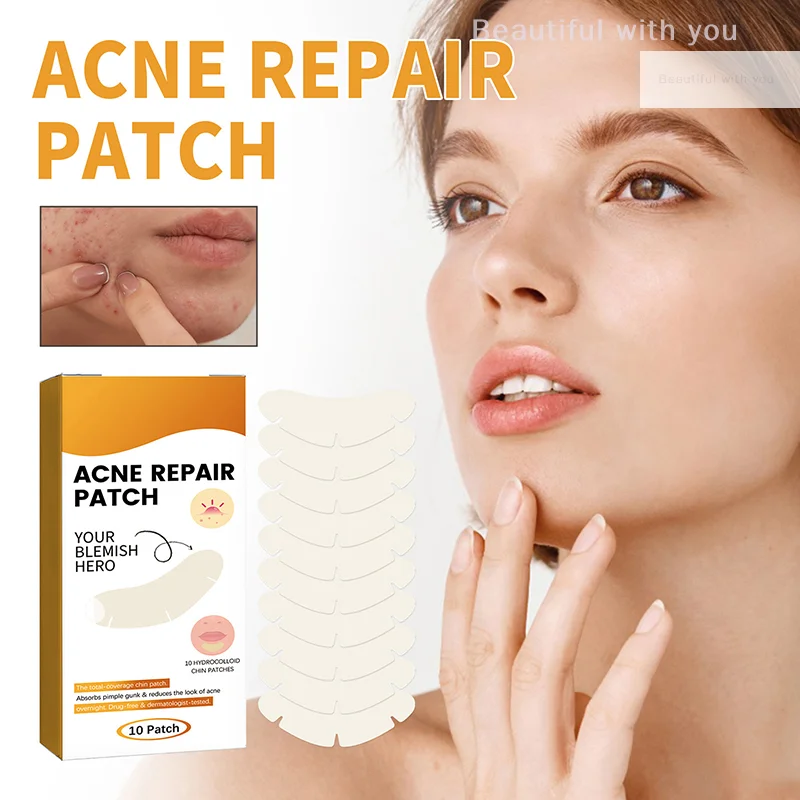 10Pcs Acne Patch Repair Blemish Pimple Remover Tool for Face Chin Forehead Breathable Hydrocolloid Invisible Sticker Skin Care
10Pcs Acne Patch Repair Blemish Pimple Remover Tool for Face Chin Forehead Breathable Hydrocolloid Invisible Sticker Skin Care