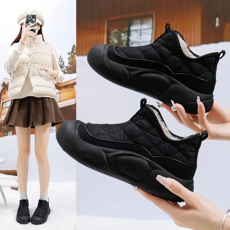 2024 New Fashion Winter Snow Boots Fur Ladies Boots Tube Thickened Cotton Warm Fur Shoes Women Winter Short Boots
2024 New Fashion Winter Snow Boots Fur Ladies Boots Tube Thickened Cotton Warm Fur Shoes Women Winter Short Boots