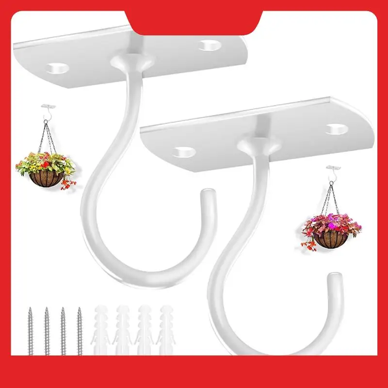 Ceiling Hooks For Hanging Plants, Plant Hooks For Hanging Bird Feeders, Lanterns, Wind Chimes, Flower Pots Durable
Ceiling Hooks For Hanging Plants, Plant Hooks For Hanging Bird Feeders, Lanterns, Wind Chimes, Flower Pots Durable
