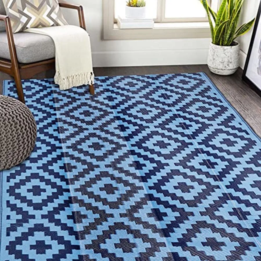 Reversible Mats Plastic Straw Rug Modern Area Rug Large Floor Mat and Rug for Outdoors RV Patio Backyard Deck Picnic Beach Trai
Reversible Mats Plastic Straw Rug Modern Area Rug Large Floor Mat and Rug for Outdoors RV Patio Backyard Deck Picnic Beach Trai