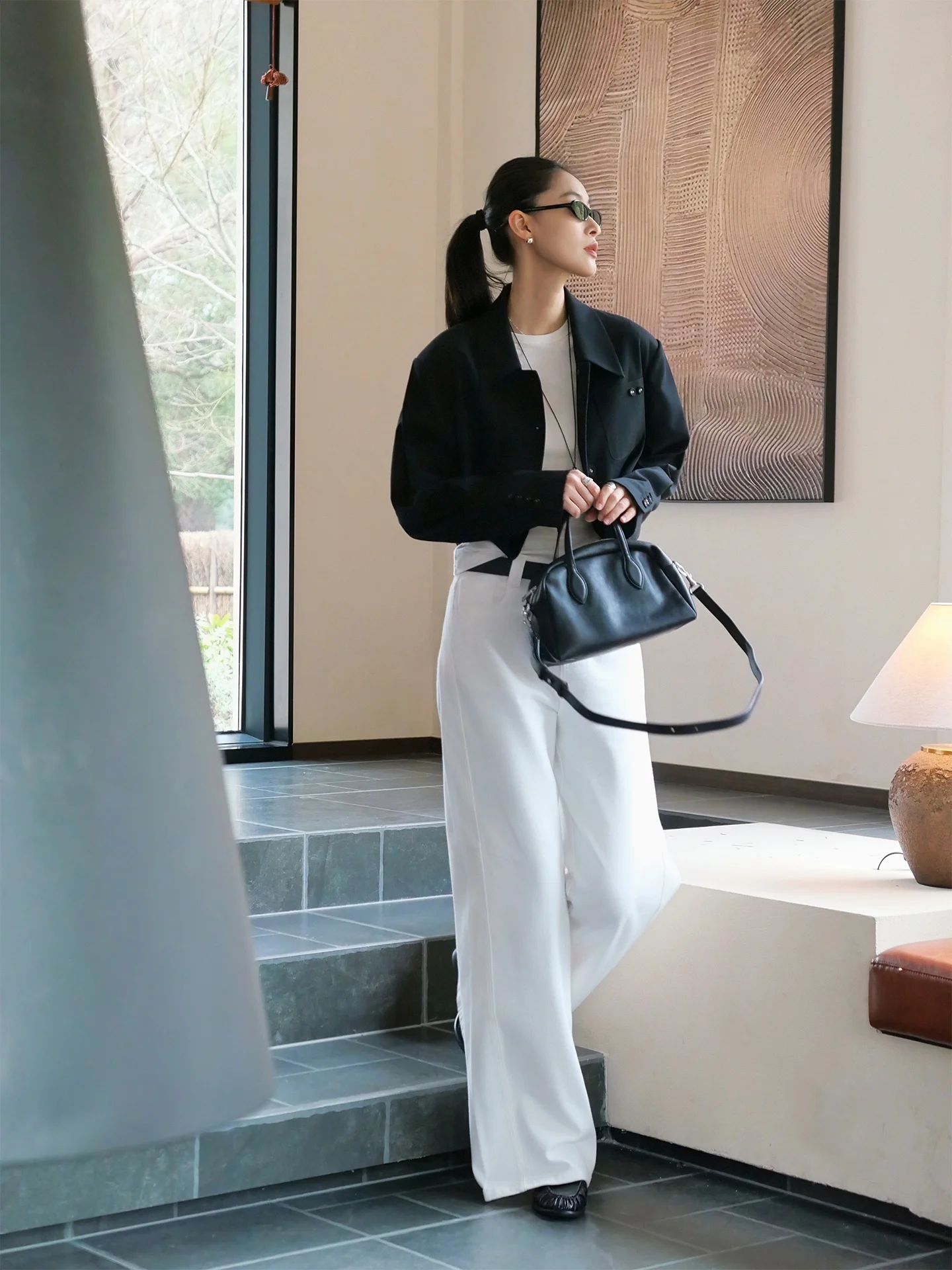 Bla Acetate Blend ort Jaet Collared Versatile Outerwear Casual Sle Women's Slim Fit Polyester Fiber Long Sve Coat
Bla Acetate Blend ort Jaet Collared Versatile Outerwear Casual Sle Women's Slim Fit Polyester Fiber Long Sve Coat