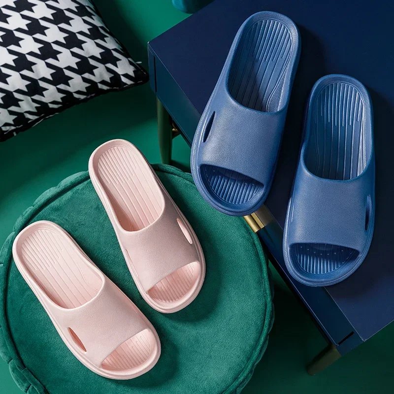 Summer Women Slippers Casual Indoor Home Soft Sole Flip Flops Bathroom Shower Non-Slip Sandals Outdoor Men Beach Slides Shoes
Summer Women Slippers Casual Indoor Home Soft Sole Flip Flops Bathroom Shower Non-Slip Sandals Outdoor Men Beach Slides Shoes