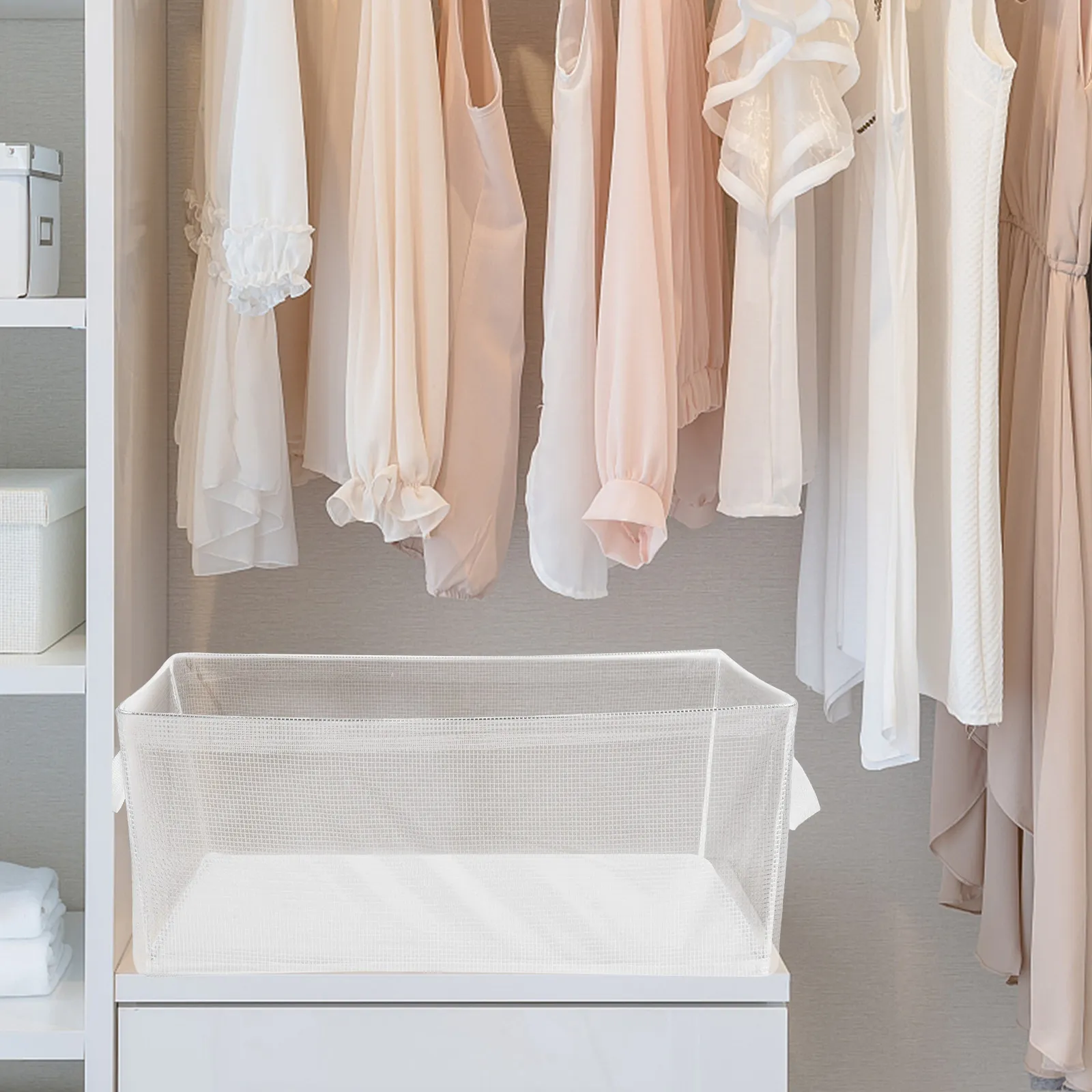 Transparent PVC Foldable Storage Box Steel Frame Drawer Design Clothes Pants Organizer for Closet Dorm Room Bedroom Heavy Duty
Transparent PVC Foldable Storage Box Steel Frame Drawer Design Clothes Pants Organizer for Closet Dorm Room Bedroom Heavy Duty