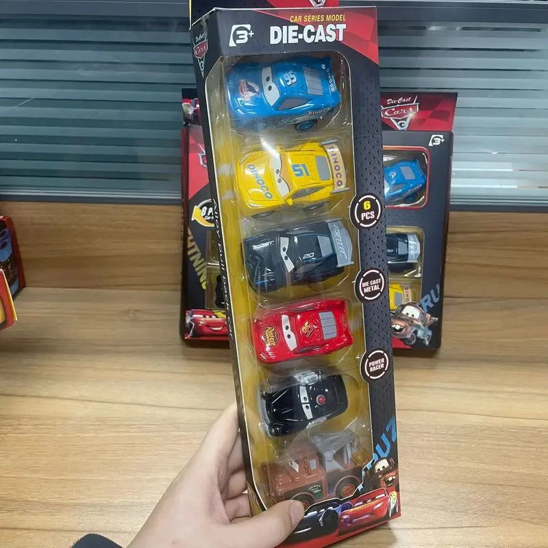 Disney Pixar Cars 3, набор литых под давлением моделей из сплава, 6-8 шт., машинки с откатным механизмом, молния Макквин Джексон, штормовая игрушка, детская коллекционная игрушка в подарок
Disney Pixar Cars 3, набор литых под давлением моделей из сплава, 6-8 шт., машинки с откатным механизмом, молния Макквин Джексон, штормовая игрушка, детская коллекционная игрушка в подарок
