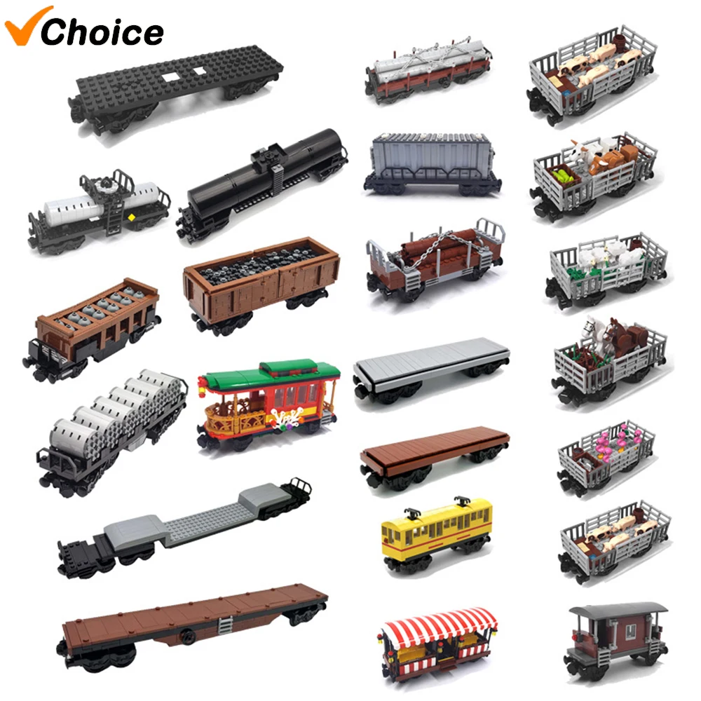 All DIY Train Toys Technical Parts MOC City Creative Idea Train Track Base Wheel Building Blocks Bricks Assembled Kids Gifts Hot
All DIY Train Toys Technical Parts MOC City Creative Idea Train Track Base Wheel Building Blocks Bricks Assembled Kids Gifts Hot
