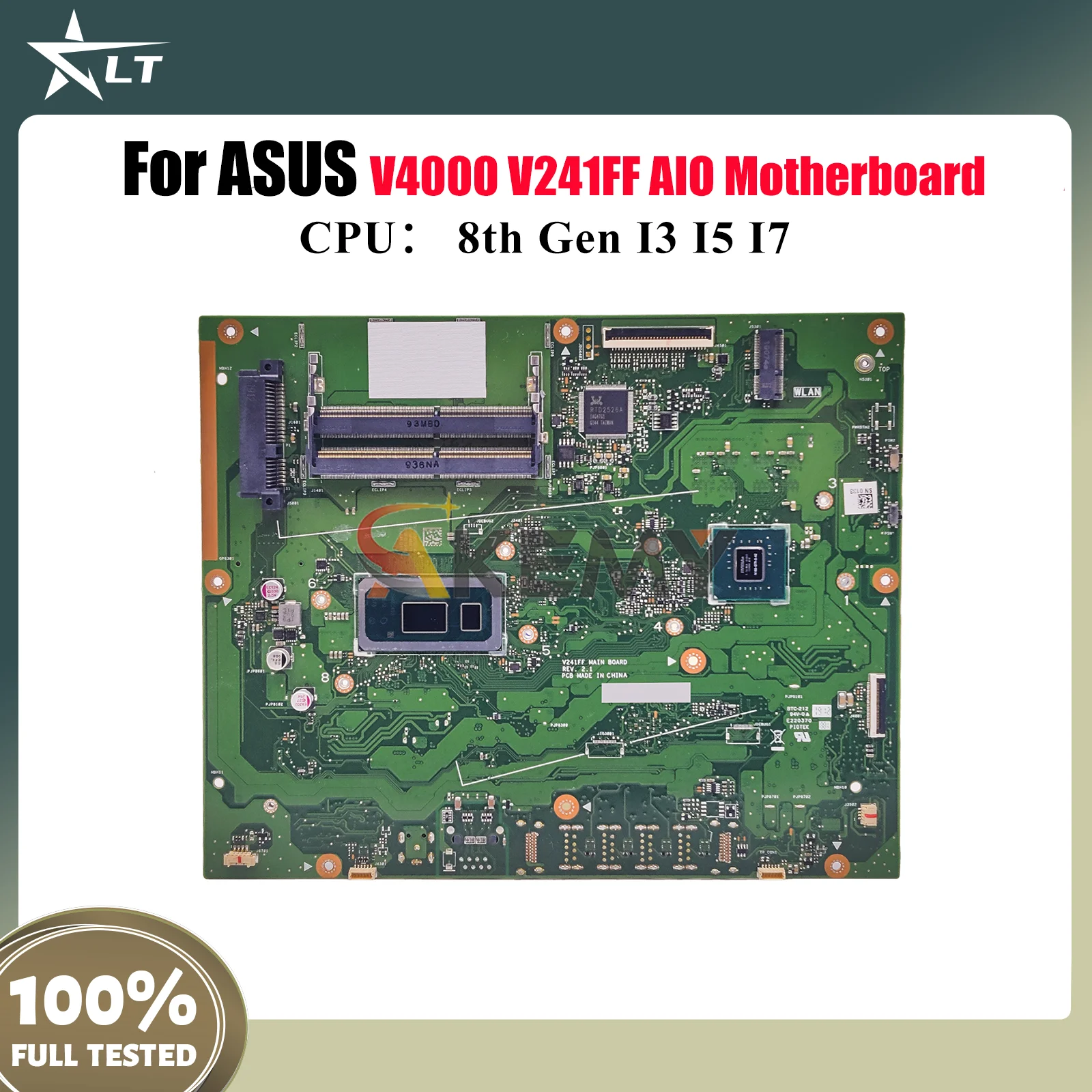V241FF Motherboard For ASUS Vivo AiO V241FF V241F V4000 Mainboard With I3 I5 I7 CPU 100% tests OK fast shipping High quality
V241FF Motherboard For ASUS Vivo AiO V241FF V241F V4000 Mainboard With I3 I5 I7 CPU 100% tests OK fast shipping High quality