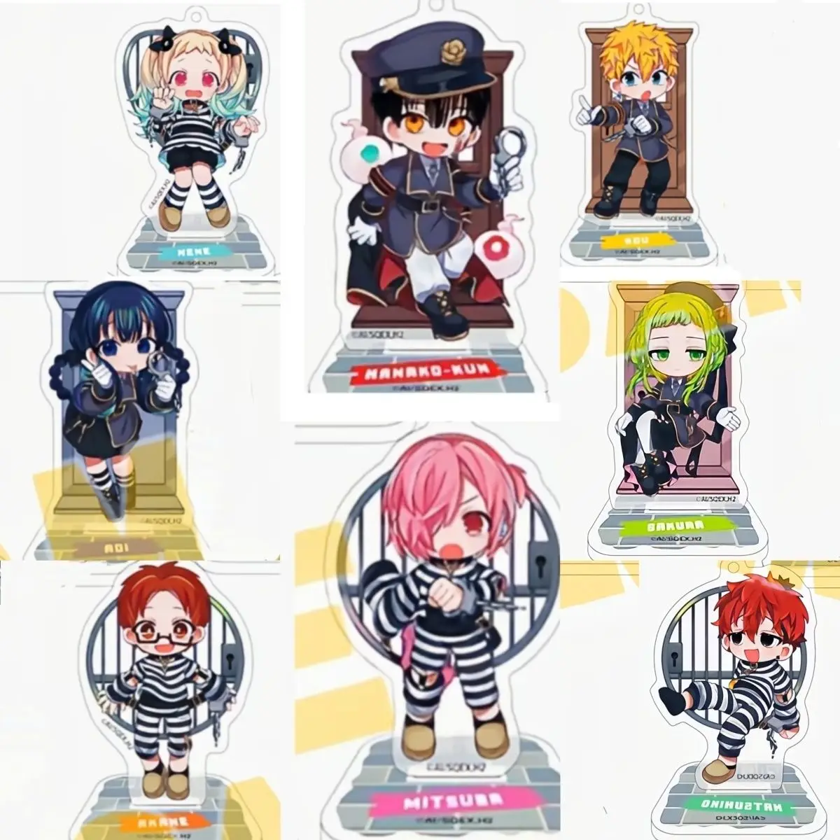 Унитаз Ханако-кун Косплей Аниме Акриловая фигурка-подставка Модель Настольные украшения Подвеска Подарок на день рождения для девочки
Унитаз Ханако-кун Косплей Аниме Акриловая фигурка-подставка Модель Настольные украшения Подвеска Подарок на день рождения для девочки