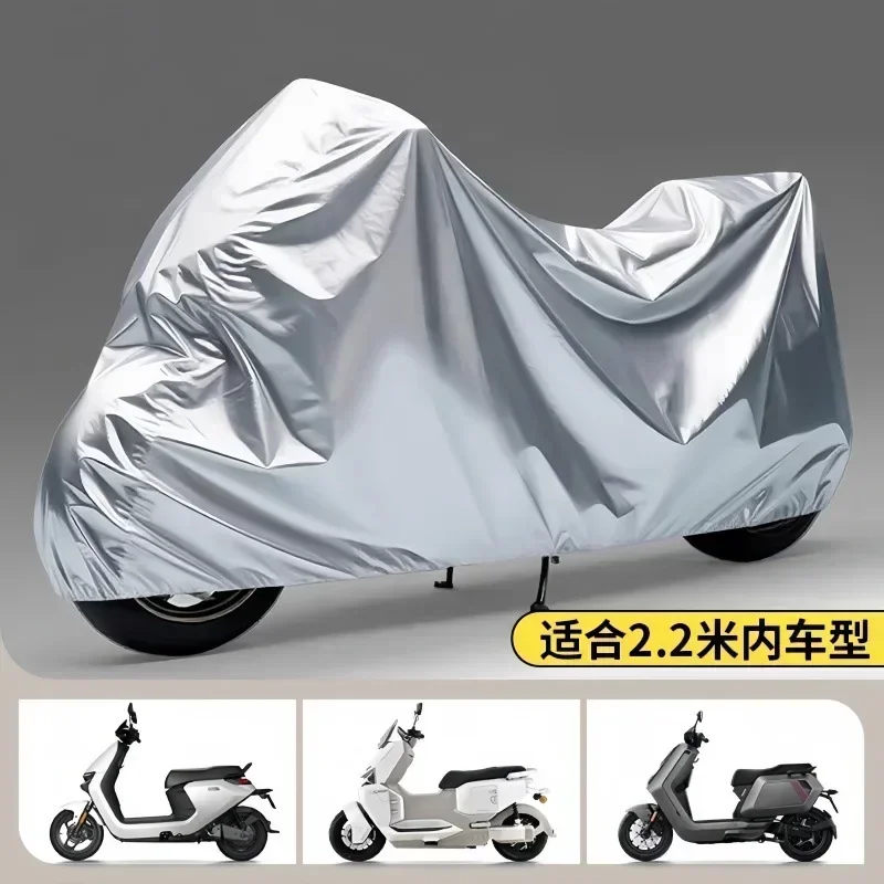Universal Motorcycle Cover Rainproof Sunshade Dustproof Motorcycle Clothes PEVA Single-layer Bicycle Electric Car Cover Tools
Universal Motorcycle Cover Rainproof Sunshade Dustproof Motorcycle Clothes PEVA Single-layer Bicycle Electric Car Cover Tools