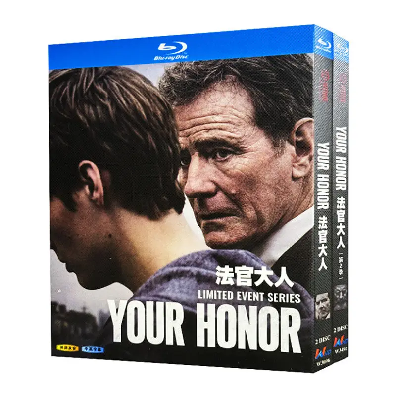 Blu-ray Ultra HD TV Series Your Honor Seasons 1–2 Box Set with English and Traditional Chinese Subtitles
Blu-ray Ultra HD TV Series Your Honor Seasons 1–2 Box Set with English and Traditional Chinese Subtitles
