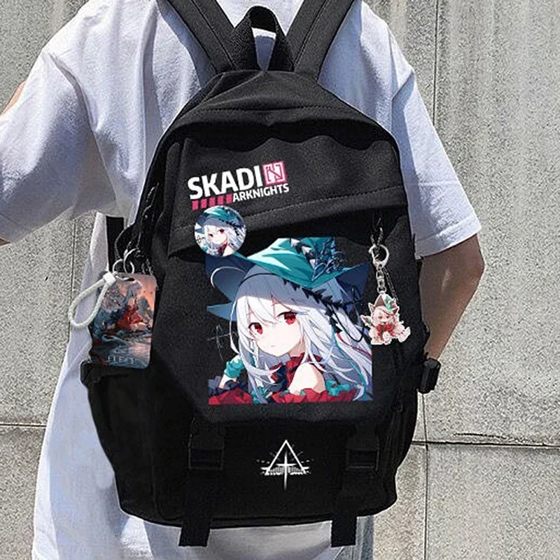 28x13x43cm , Arknights, Student Kids Teens School Bags, Large Capacity Mochilas Anime Backpacks For Girls Boys Gift
28x13x43cm , Arknights, Student Kids Teens School Bags, Large Capacity Mochilas Anime Backpacks For Girls Boys Gift