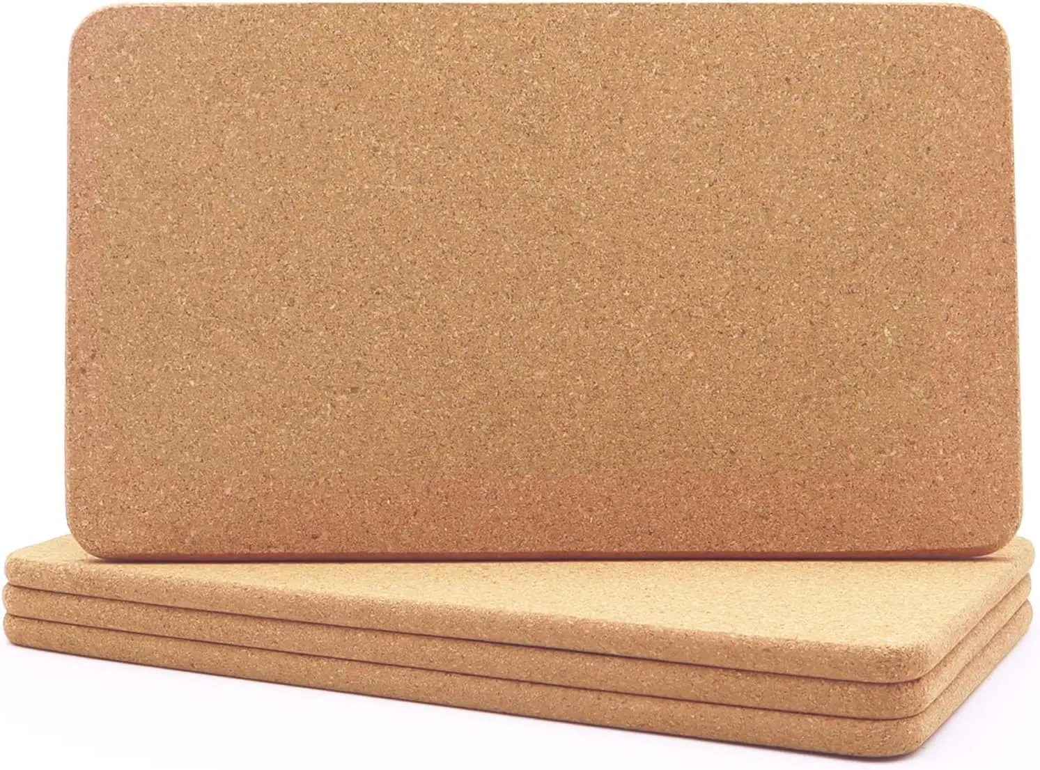 Cork Trivet, 12x7 Inch Heat Resistant Coaster for Hot Dishes, Rectangle Placemats, 4 Pack
Cork Trivet, 12x7 Inch Heat Resistant Coaster for Hot Dishes, Rectangle Placemats, 4 Pack