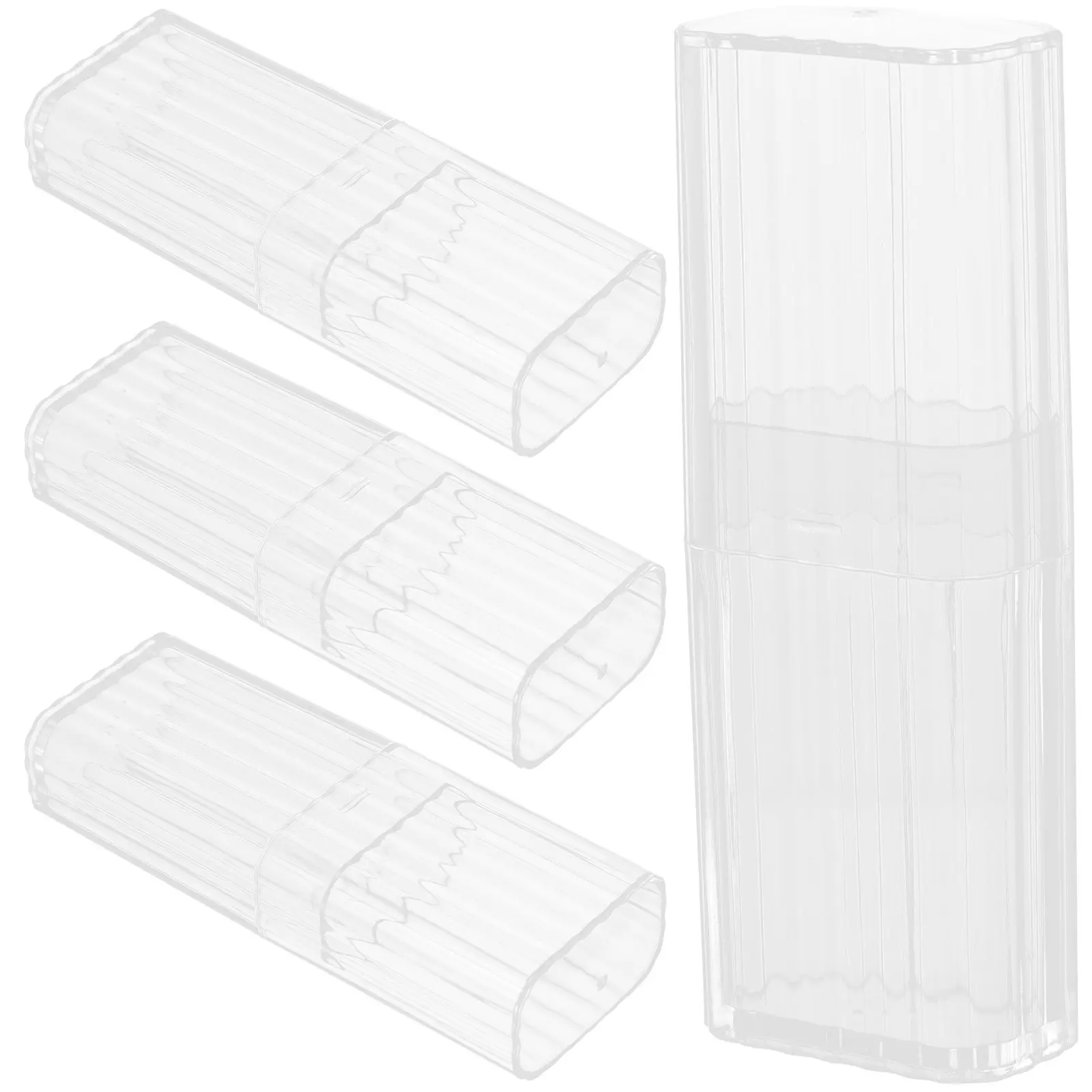 4Pcs Decorative Cotton Swab Boxes Toothpick Holder Set Small Portable Storage Container for Swabs Toothpicks Office Home Use
4Pcs Decorative Cotton Swab Boxes Toothpick Holder Set Small Portable Storage Container for Swabs Toothpicks Office Home Use