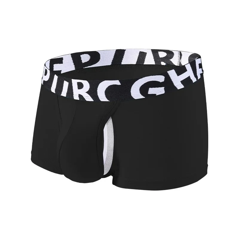 Separated Pouch Boxer Briefs for Men Breathable Modal Cotton Contoured Teenager Fashion Breathable Comfortable Sports Underpants
Separated Pouch Boxer Briefs for Men Breathable Modal Cotton Contoured Teenager Fashion Breathable Comfortable Sports Underpants