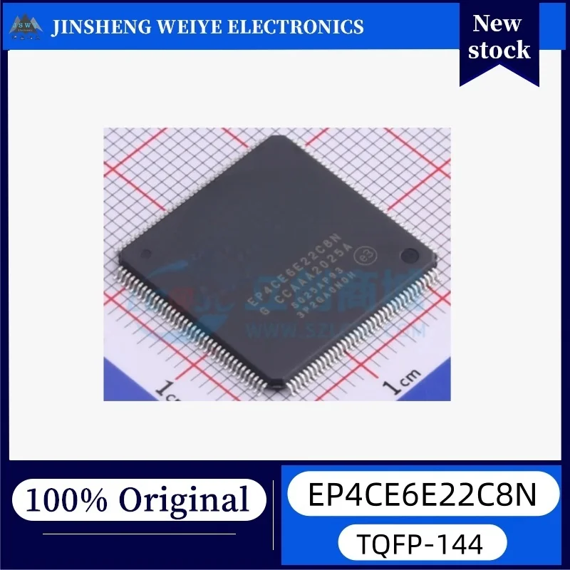 1/5 piece EP4CE6E22C8N EP4CE6E22C8 TQFP144 programmable logic chip new original stock
1/5 piece EP4CE6E22C8N EP4CE6E22C8 TQFP144 programmable logic chip new original stock