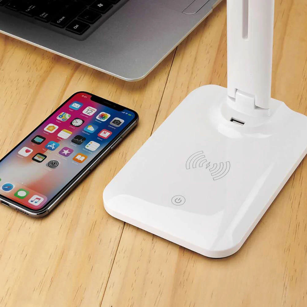 Wireless Charging Table Lamp 3-Gear Dimming Touch Control Led Desk Light Foldable Eye-Protection Reading Lamp For Home Office
Wireless Charging Table Lamp 3-Gear Dimming Touch Control Led Desk Light Foldable Eye-Protection Reading Lamp For Home Office
