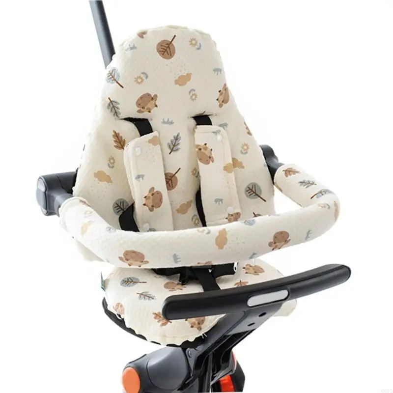 Baby Stroller Cushion Breathable Car Liner Double Side Baby Body Support Pad for Toddlers Cartoon Baby Carriage Pad
Baby Stroller Cushion Breathable Car Liner Double Side Baby Body Support Pad for Toddlers Cartoon Baby Carriage Pad
