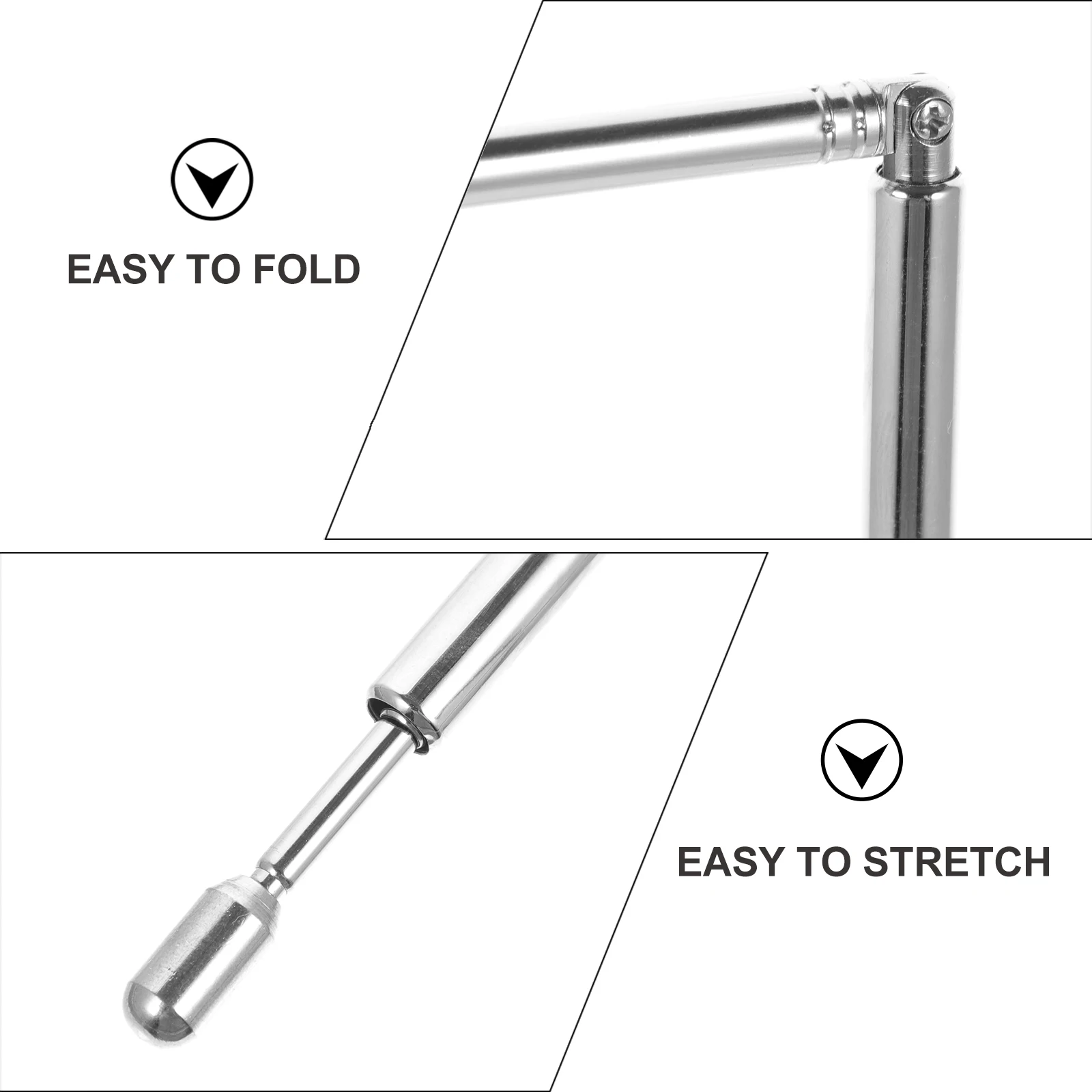 2 pcs Stainless Steel Dowsing Rods Retractable Flexible Divining Rods For Treasure Hunting Water Finding Metal Detection Ghost
2 pcs Stainless Steel Dowsing Rods Retractable Flexible Divining Rods For Treasure Hunting Water Finding Metal Detection Ghost