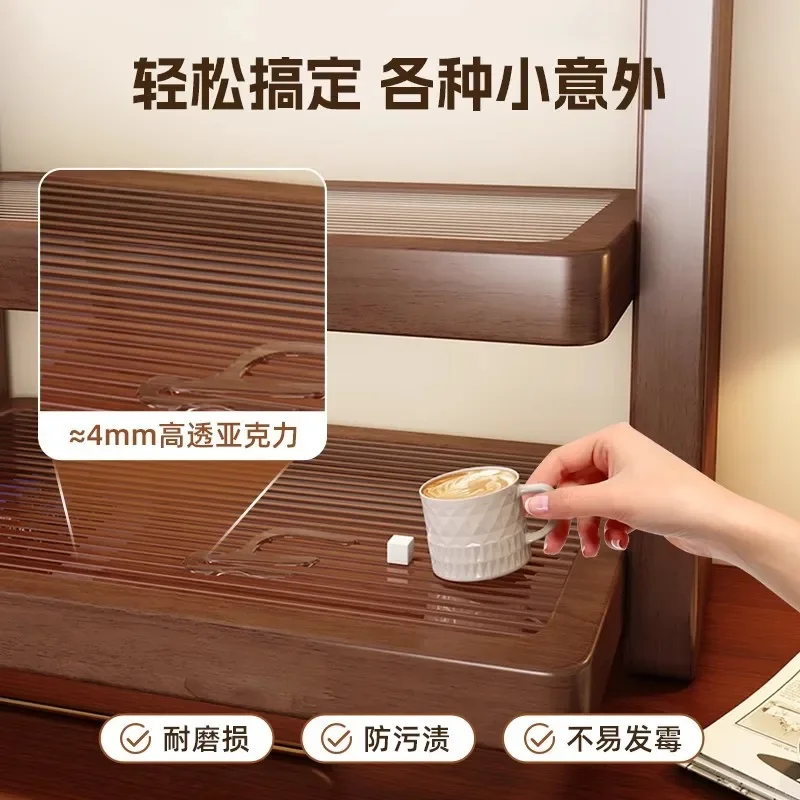 CL solid wood rack desktop multi-layer storage rack holder office desktop coffee corner layered rack
CL solid wood rack desktop multi-layer storage rack holder office desktop coffee corner layered rack
